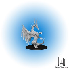 Pathfinder Unpainted Mini: Blue Dragon